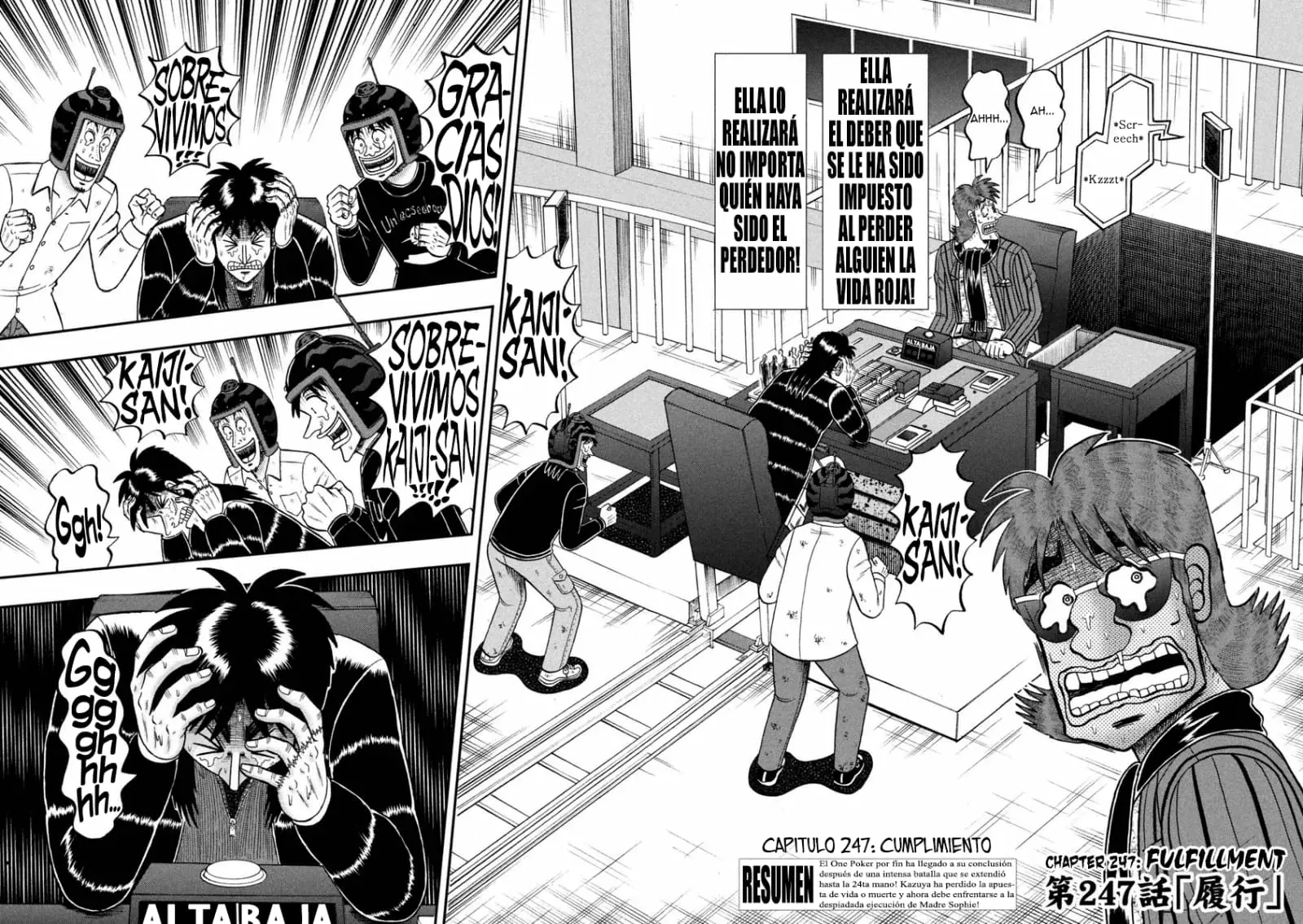 Read Tobaku Datenroku Kaiji_ One Poker-hen (es) Manga Online