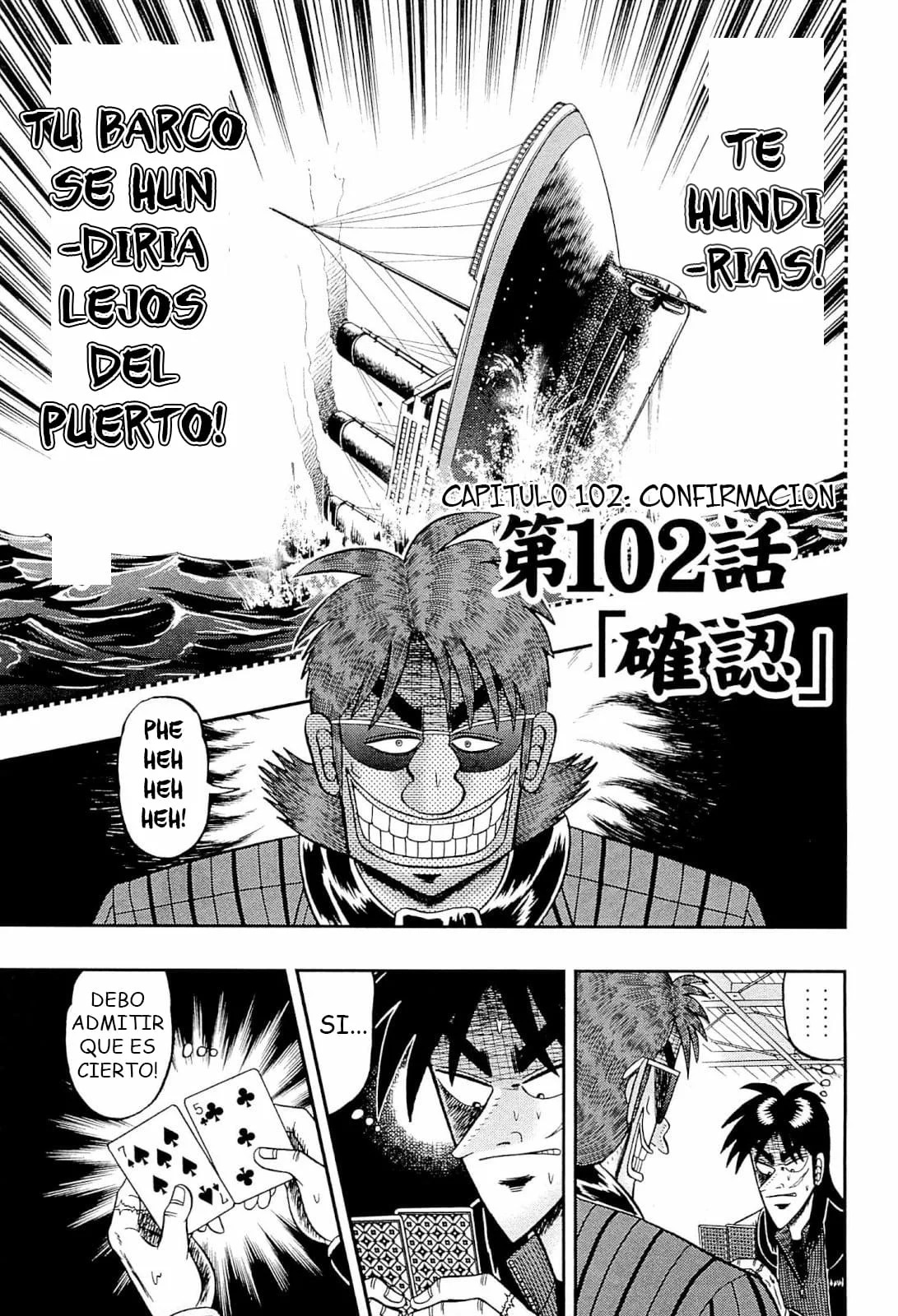 Read Tobaku Datenroku Kaiji_ One Poker-hen (es) Manga Online