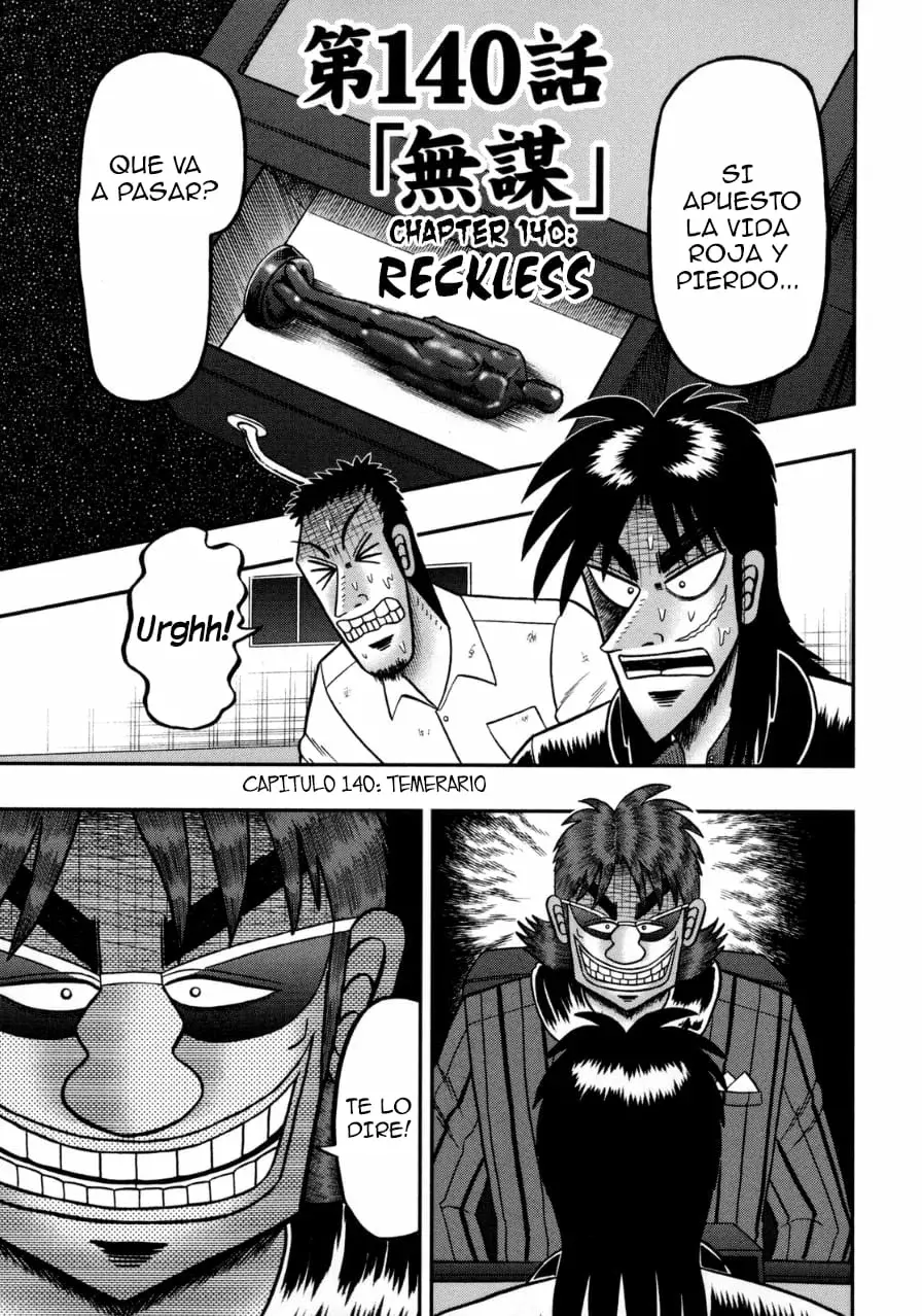 Read Tobaku Datenroku Kaiji_ One Poker-hen (es) Manga Online