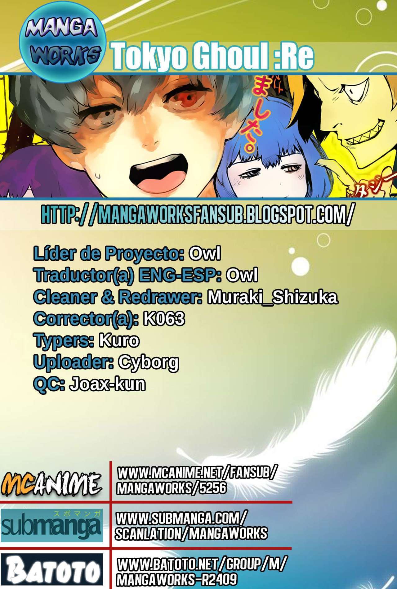 Read Tokyo Ghoul_re (es) Manga Online