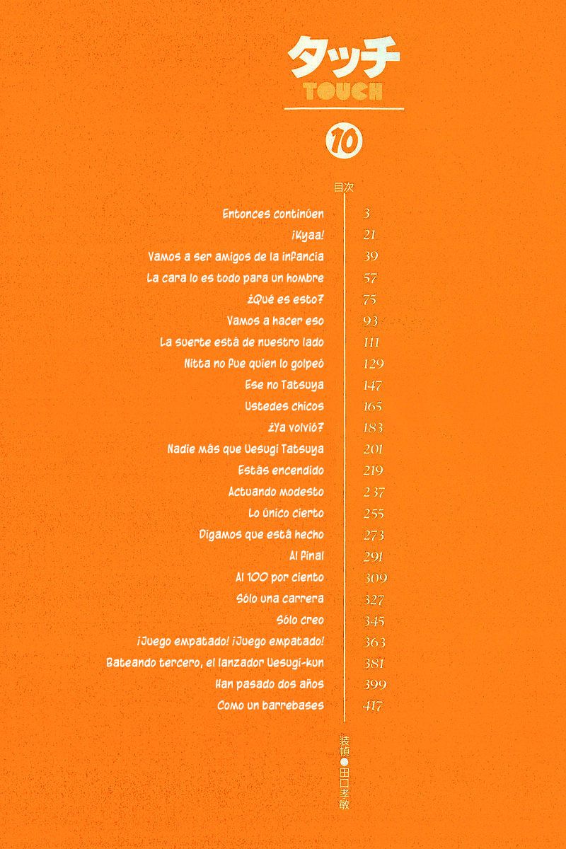 Read Touch (es) Manga Online