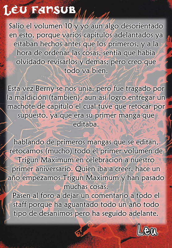 Read Trigun Maximum (es) Manga Online