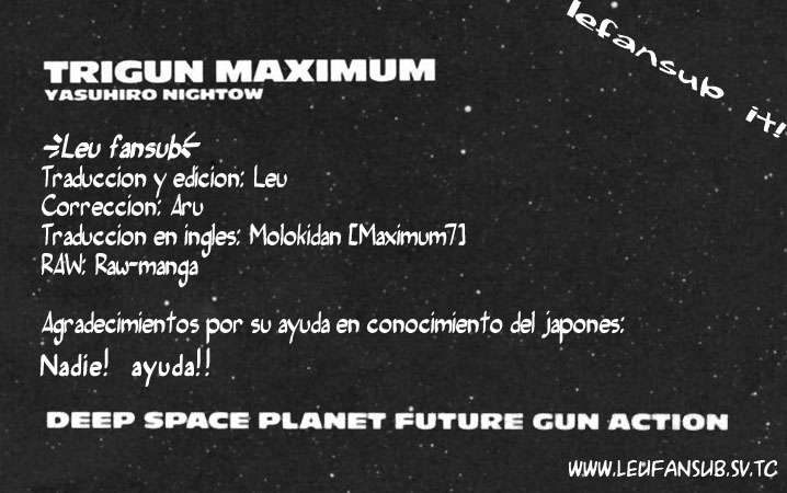 Read Trigun Maximum (es) Manga Online