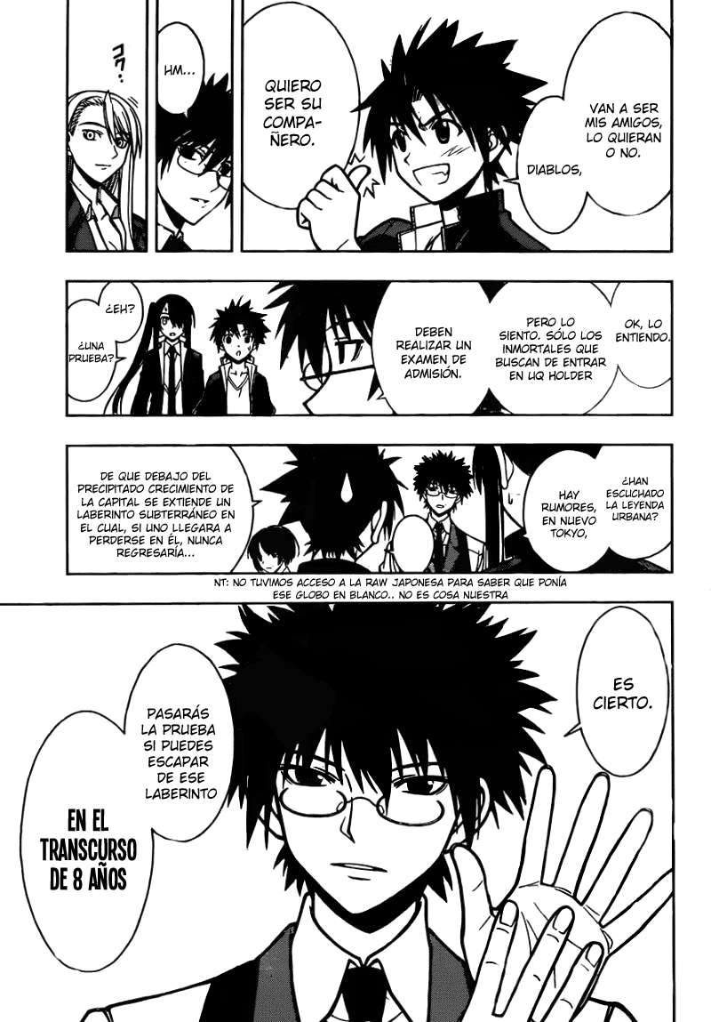 Read Uq Holder (es) Manga Online