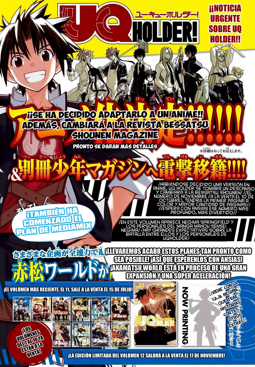 Read Uq Holder (es) Manga Online