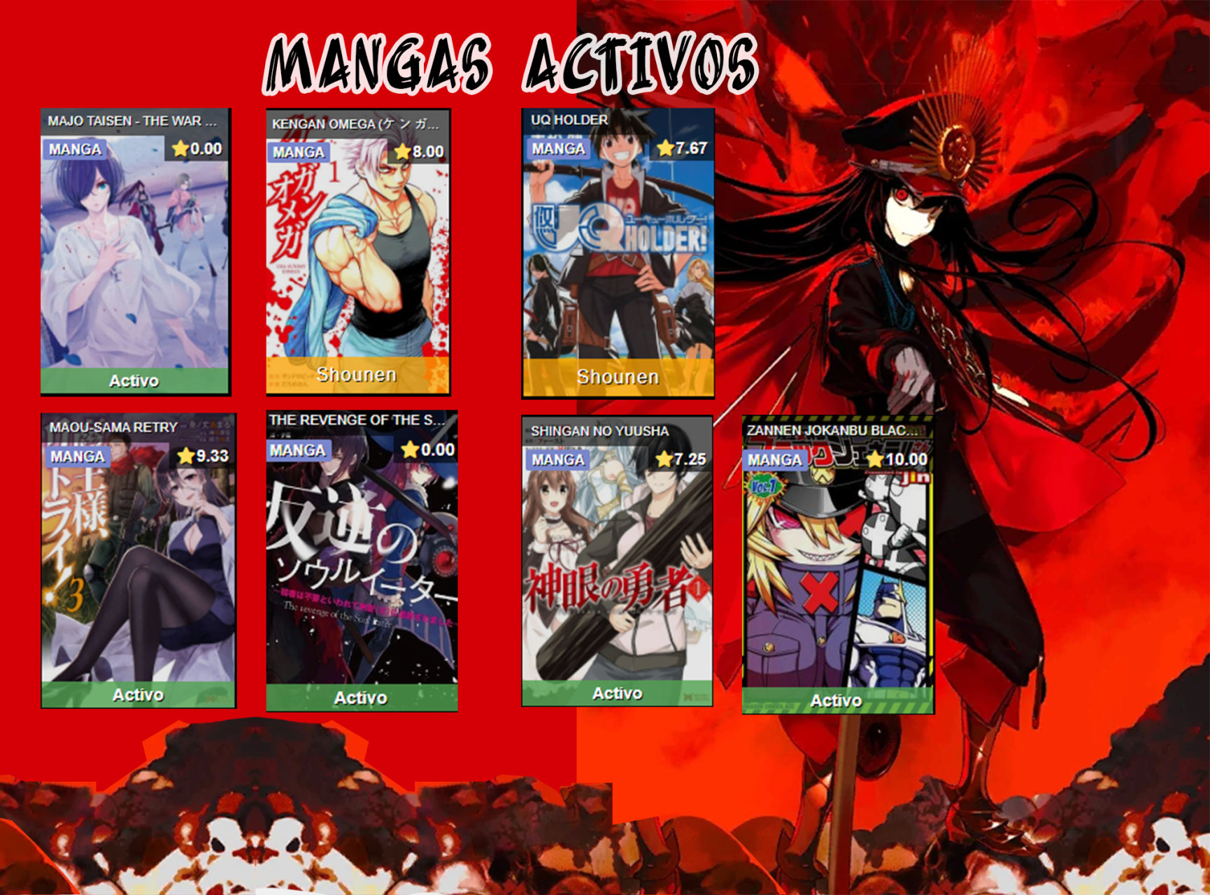 Read Uq Holder (es) Manga Online