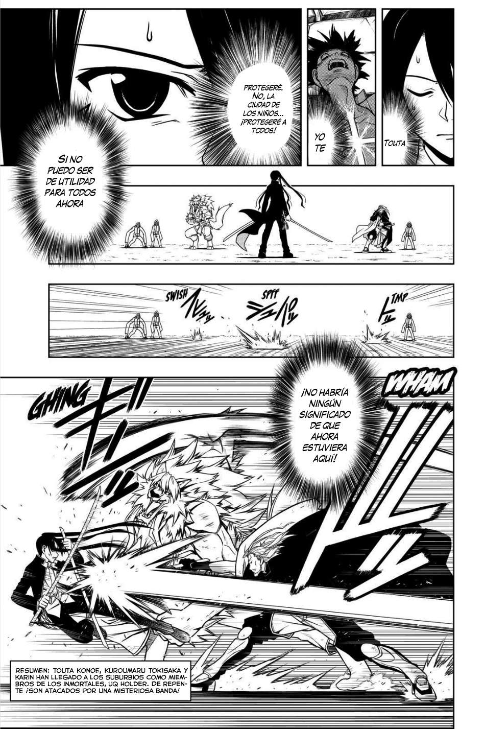 Read Uq Holder (es) Manga Online