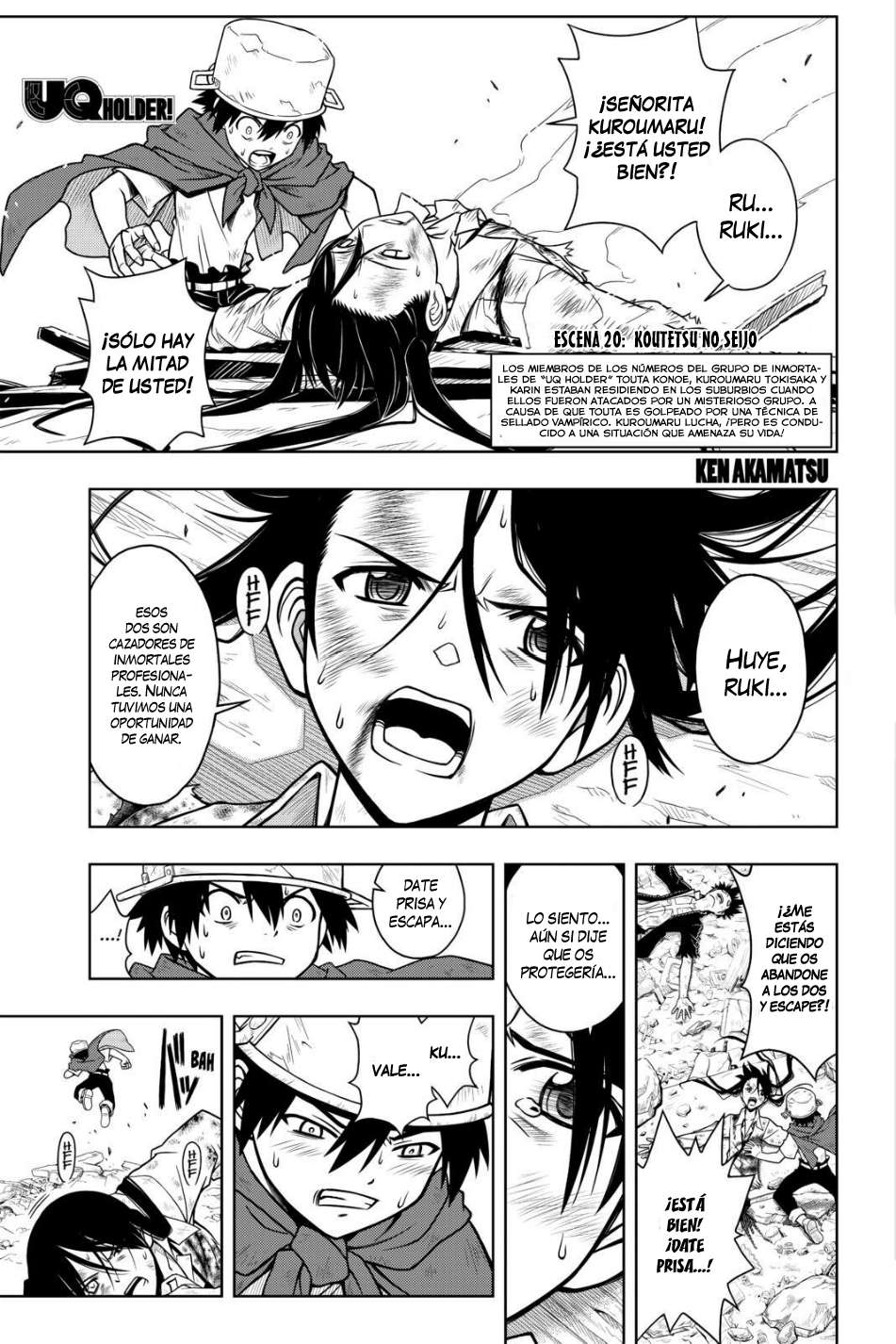 Read Uq Holder (es) Manga Online