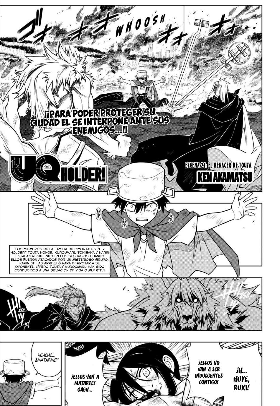 Read Uq Holder (es) Manga Online