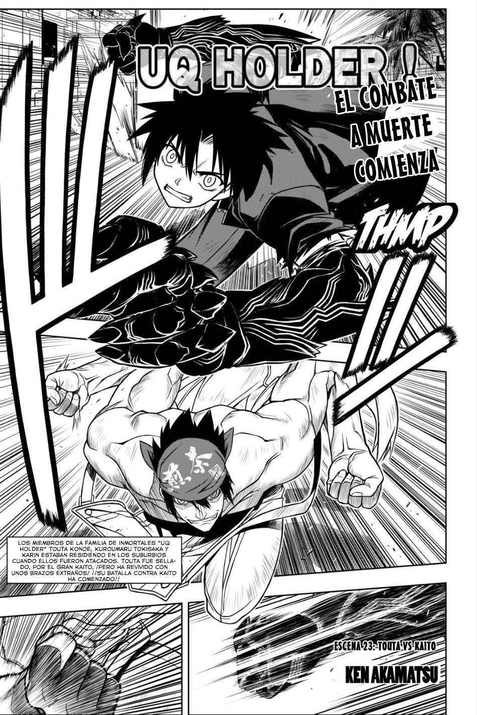 Read Uq Holder (es) Manga Online