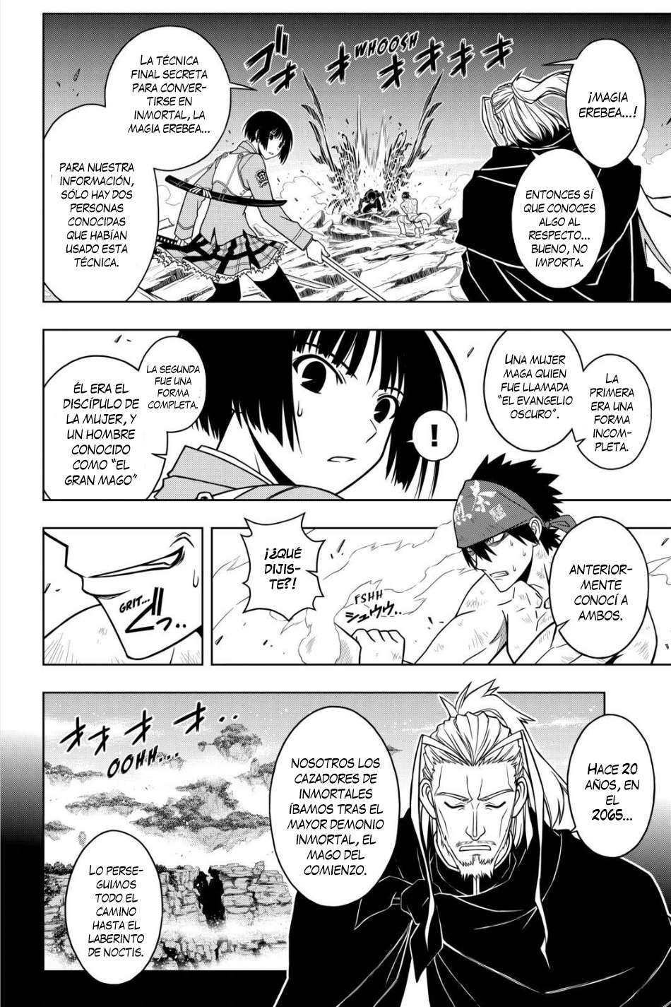 Read Uq Holder (es) Manga Online