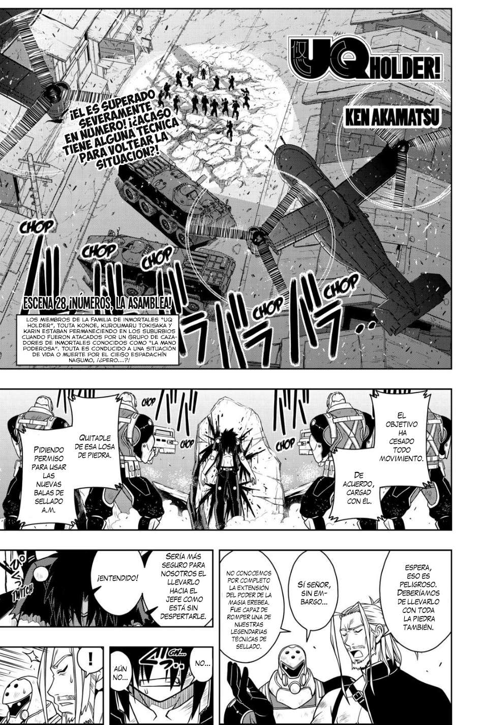 Read Uq Holder (es) Manga Online
