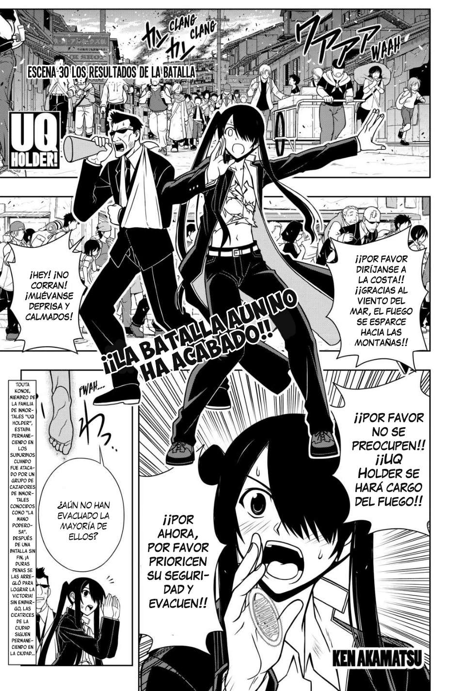 Read Uq Holder (es) Manga Online