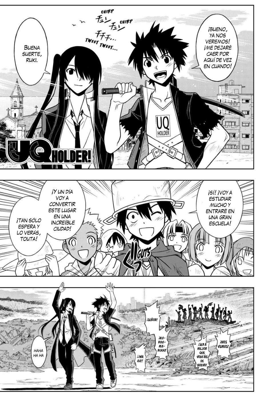 Read Uq Holder (es) Manga Online