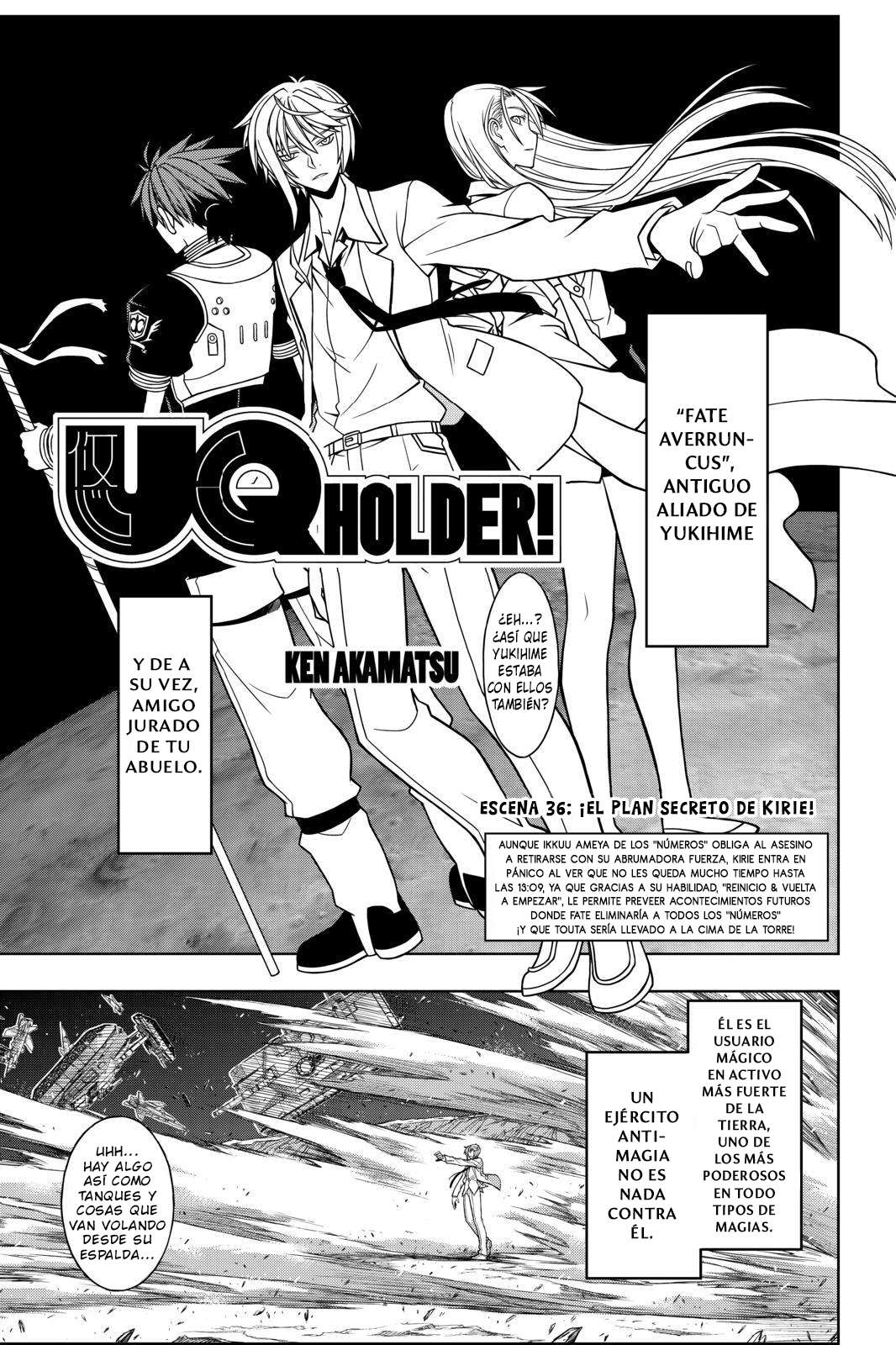 Read Uq Holder (es) Manga Online