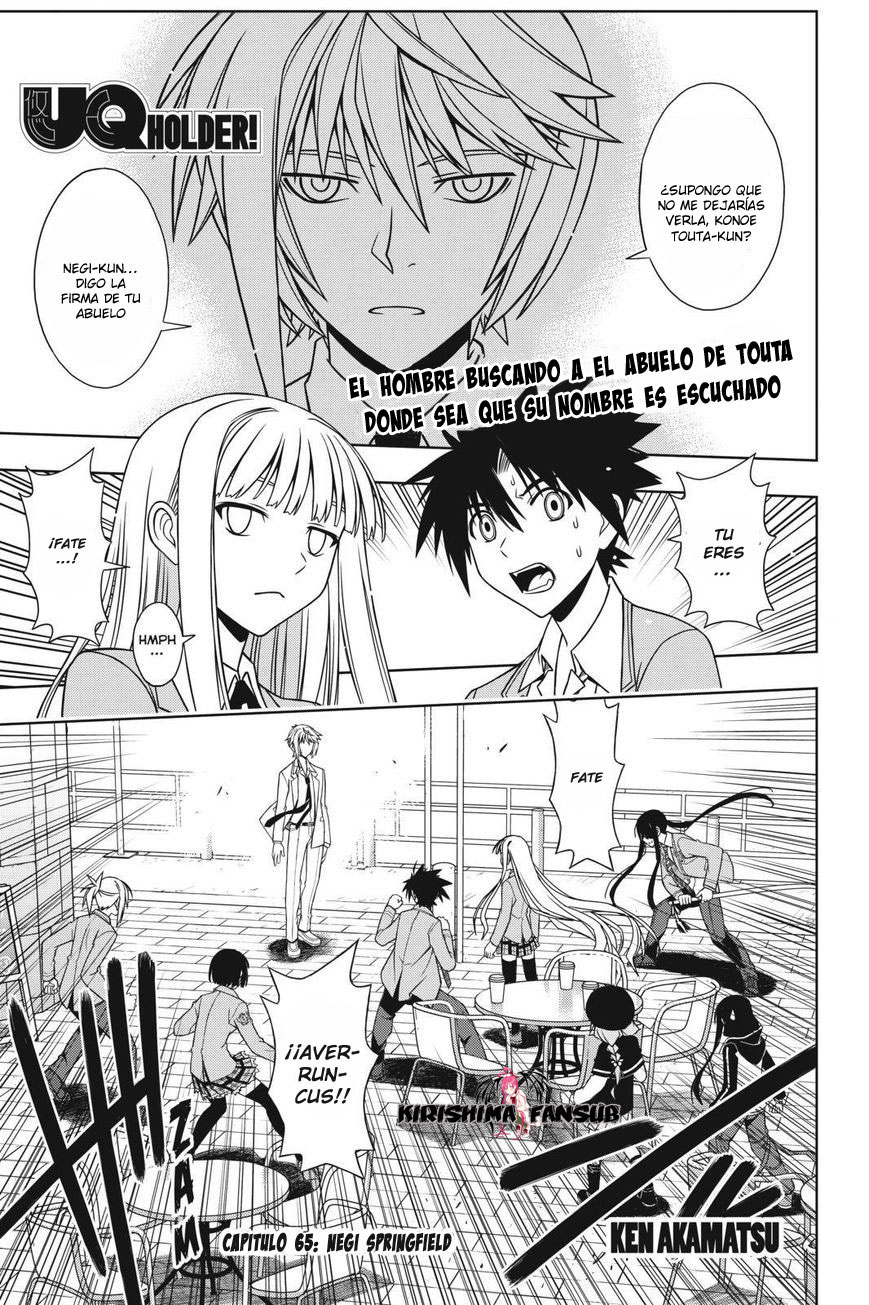 Read Uq Holder (es) Manga Online