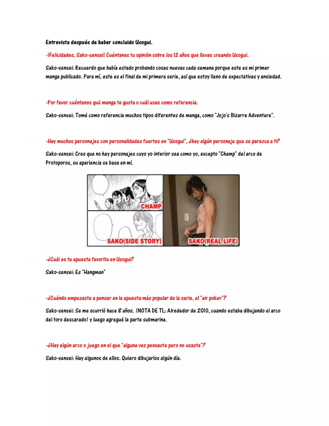 Read Usogui (es) Manga Online