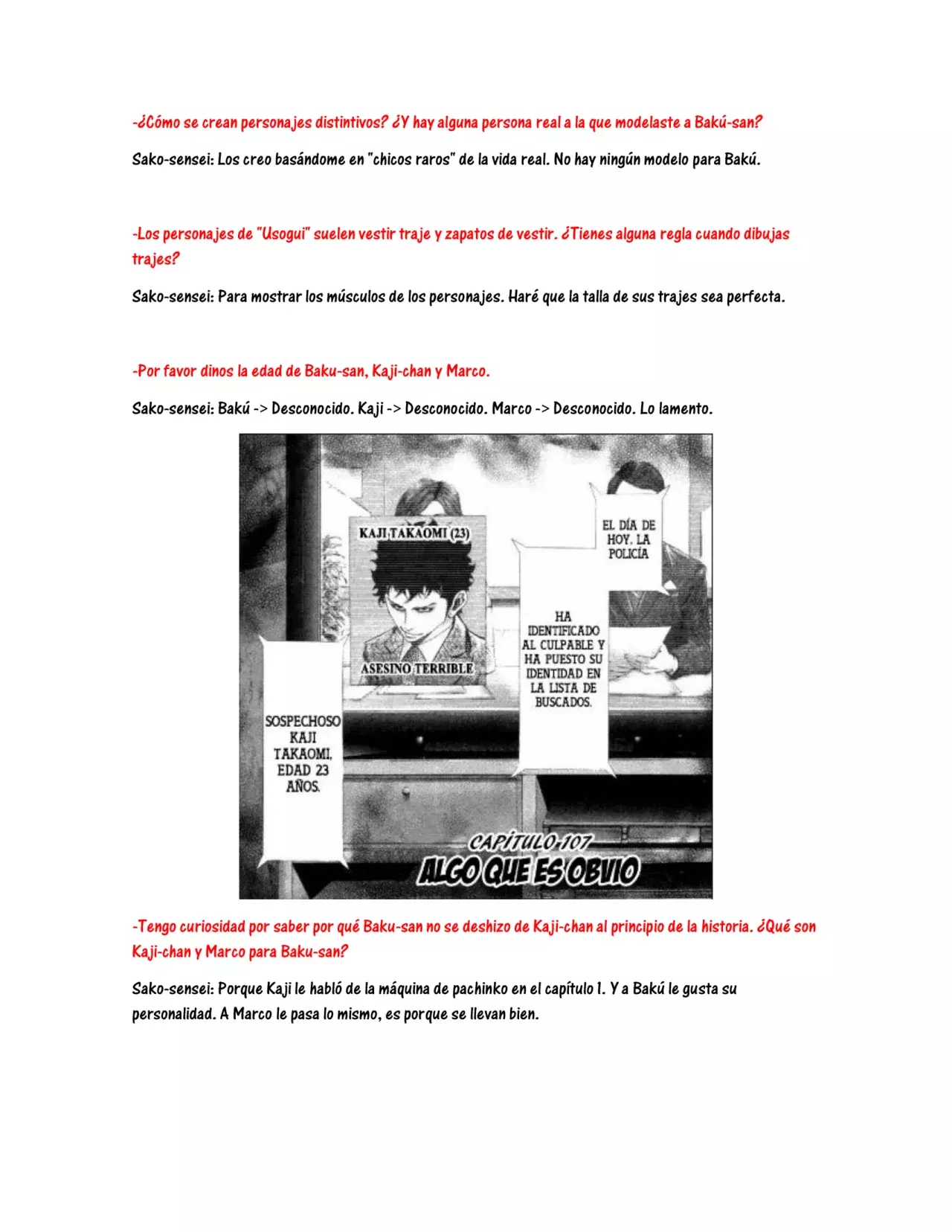 Read Usogui (es) Manga Online