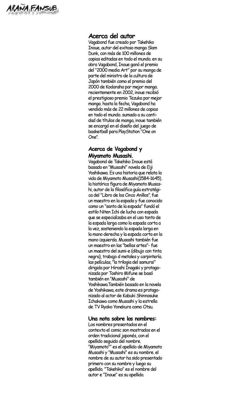 Read Vagabond (es) Manga Online