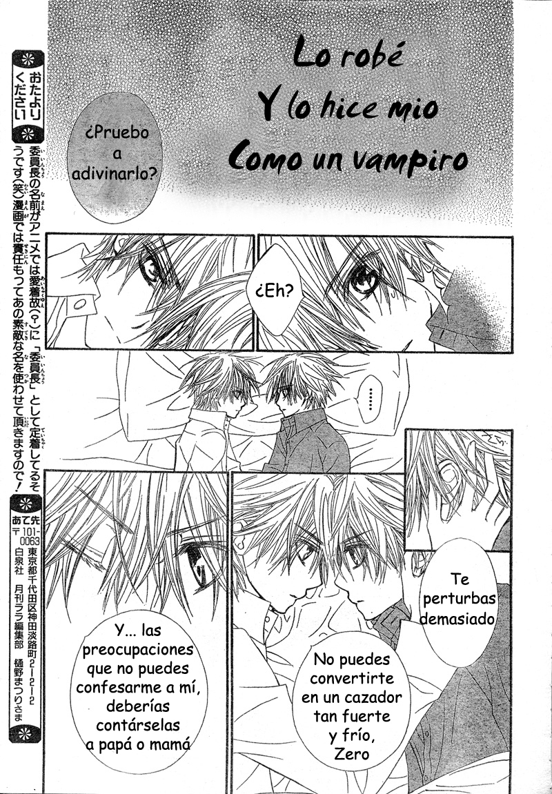 Read Vampire Knight (es) Manga Online