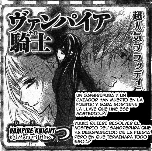 Read Vampire Knight (es) Manga Online