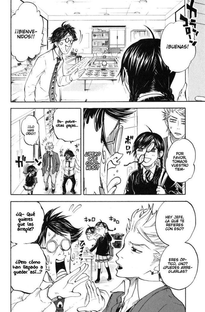 Read Yankee-kun to Megane-chan (es) Manga Online