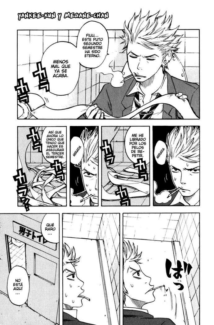 Read Yankee-kun to Megane-chan (es) Manga Online