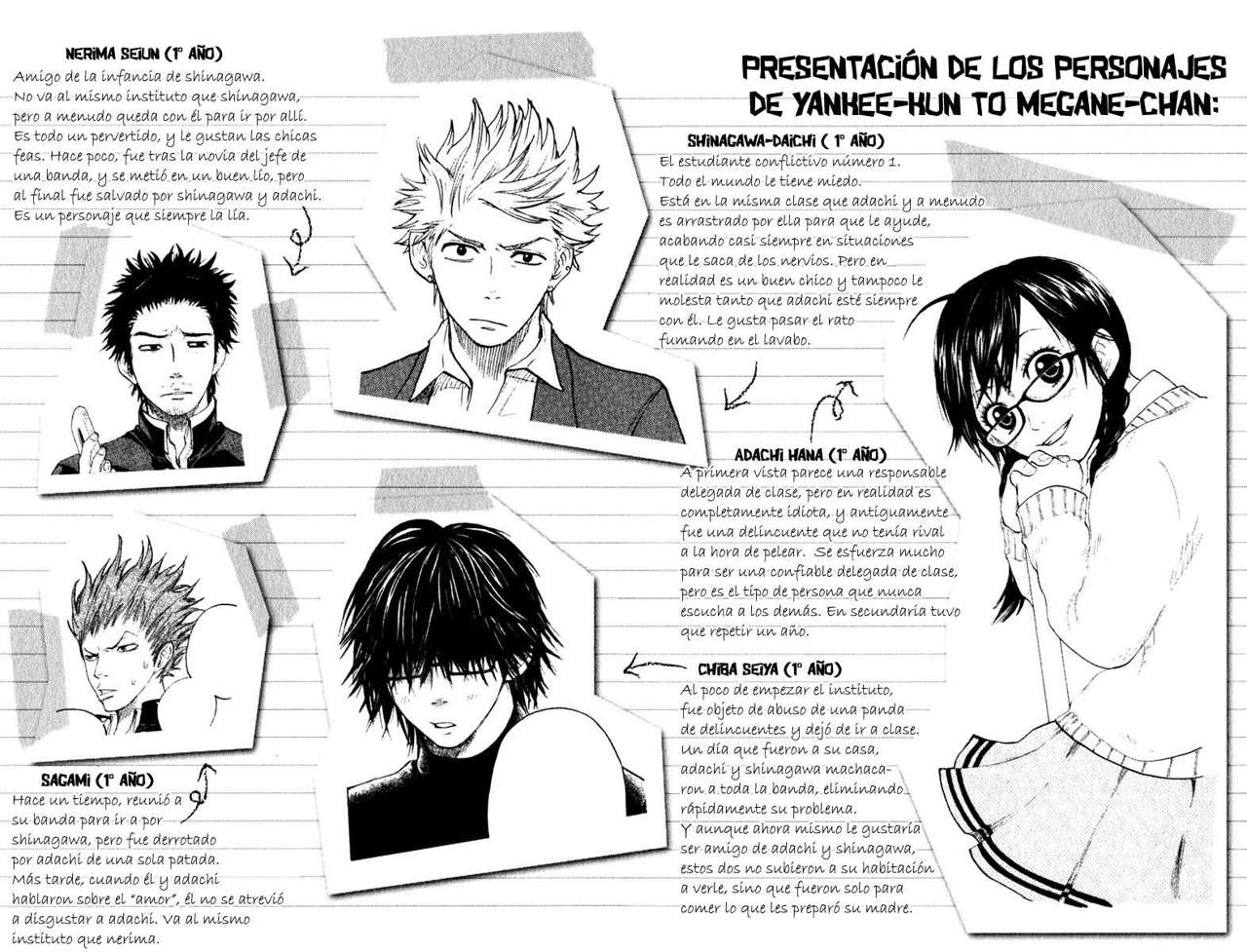 Read Yankee-kun to Megane-chan (es) Manga Online