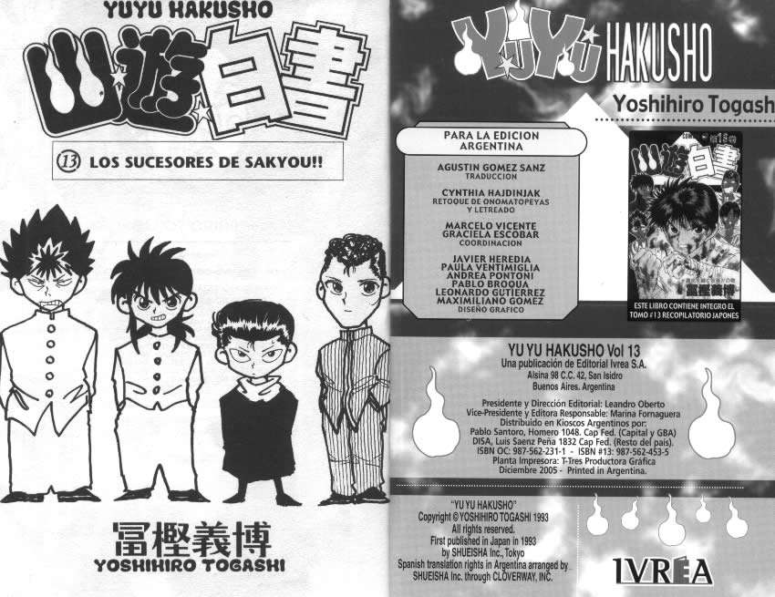 Read Yu Yu Hakusho (es) Manga Online