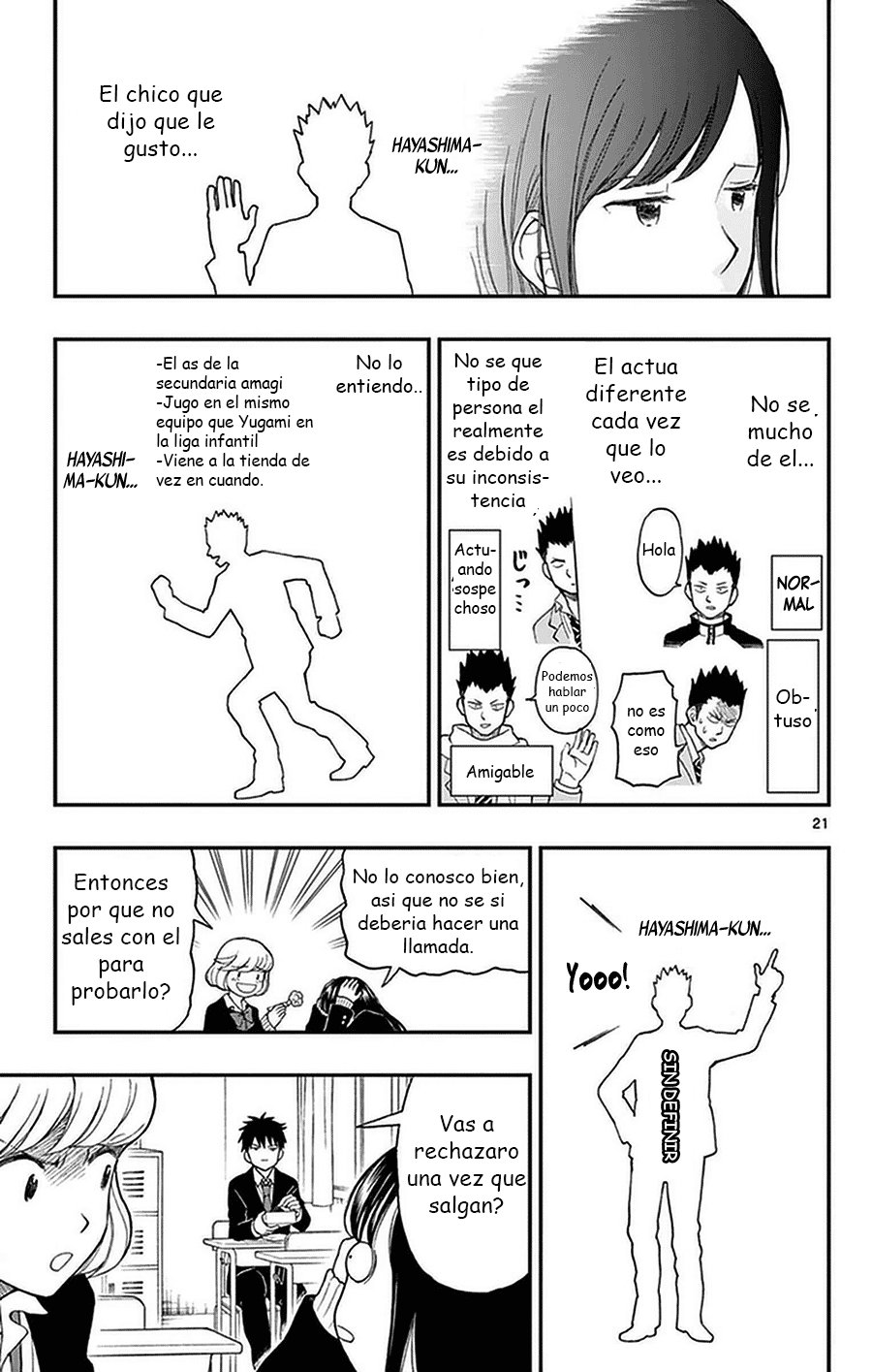 Read Yugami-kun ni wa Tomodachi ga Inai (es) Manga Online